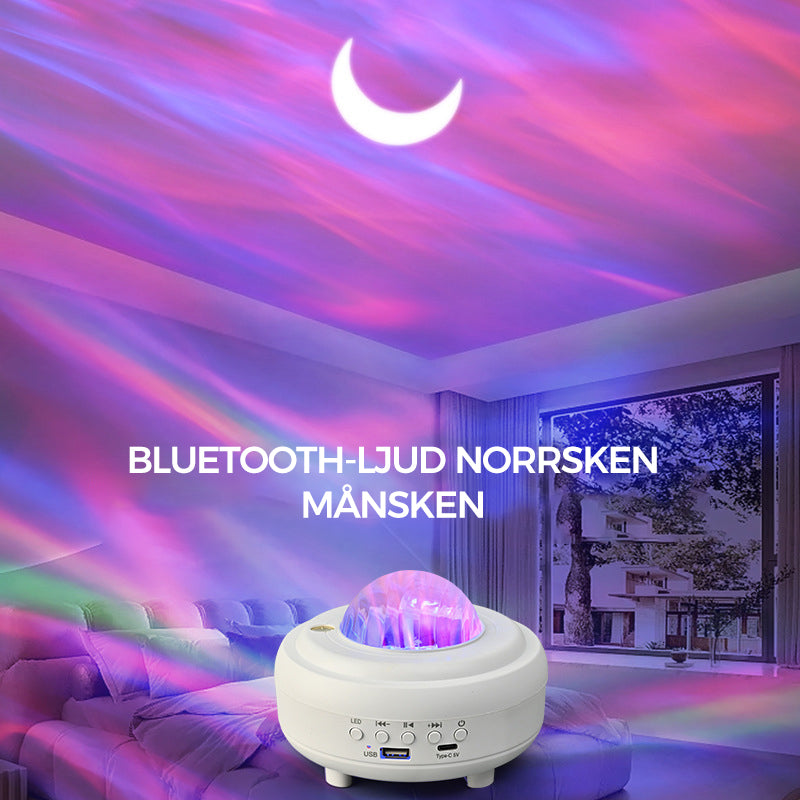 Bluetooth Star Projector with Audio and Color Changing Lights