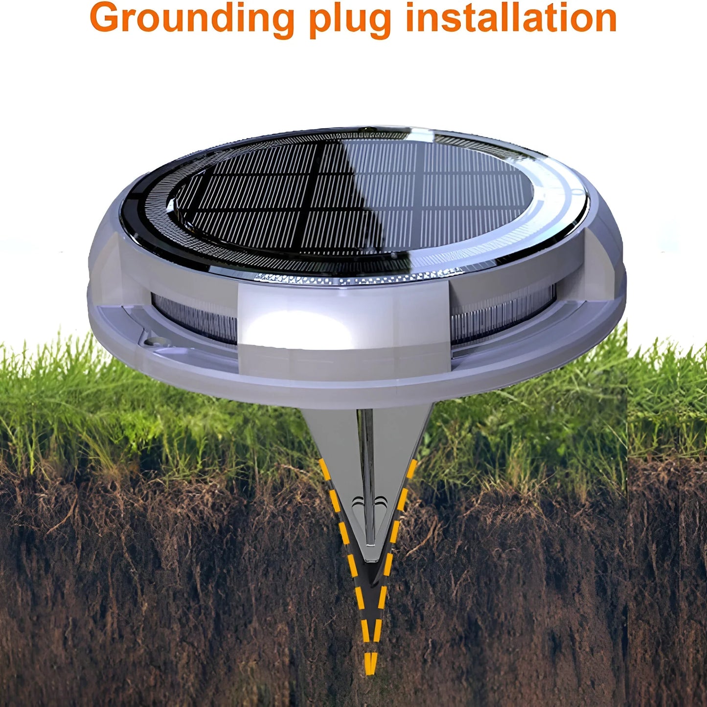 Solar-Powered Weatherproof Garden Light with Automatic Dusk to Dawn Sensor