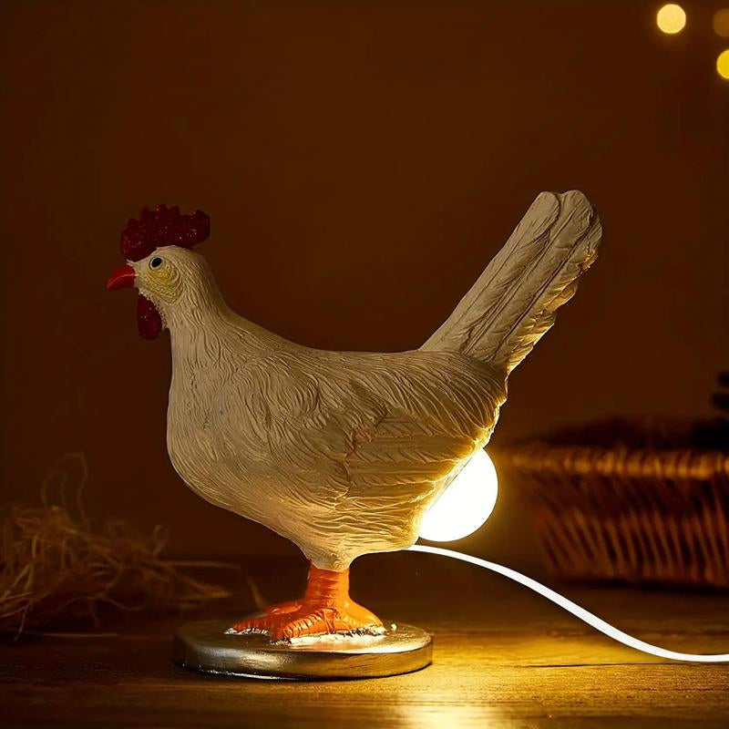 Creative Chicken and Duck Shape Table Lamp