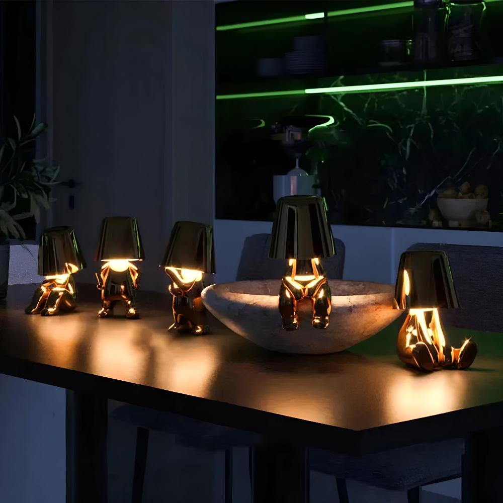 Rechargeable Cordless Touch Control Thinker Lamp