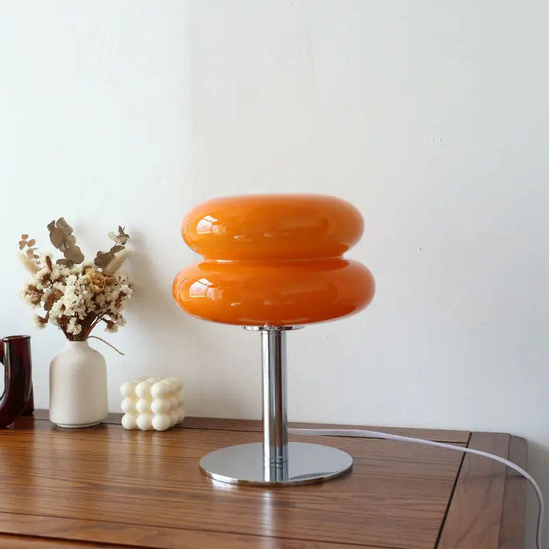 Bauhaus-Inspired Monochrome Table Lamp