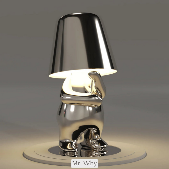 Rechargeable LED Table Lamp with Dimmable Warm White Light
