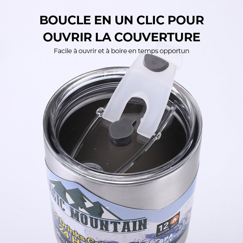 30 oz Stainless Steel Insulated Thermos Flask