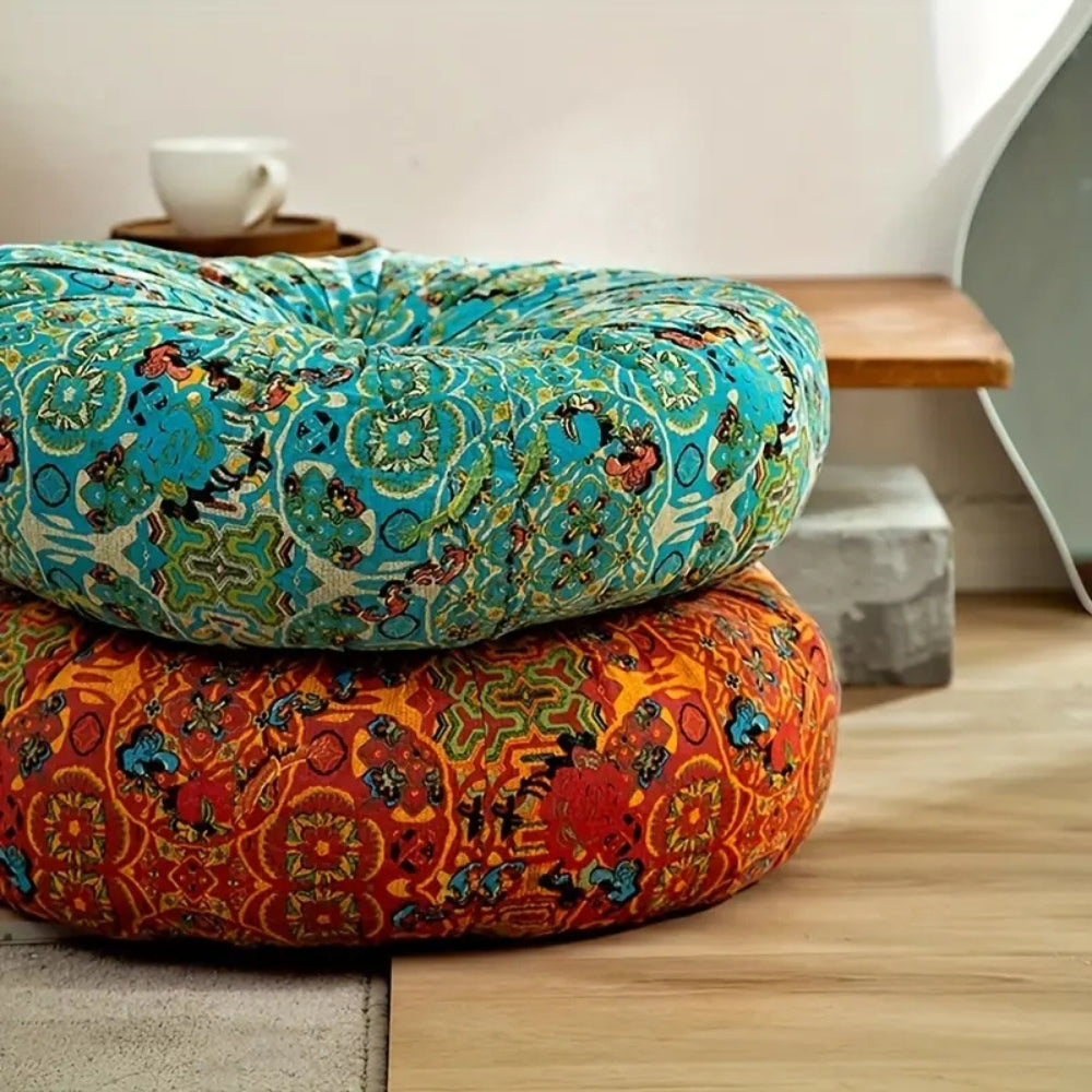 Moroccan-Style Plush Meditation Floor Cushion
