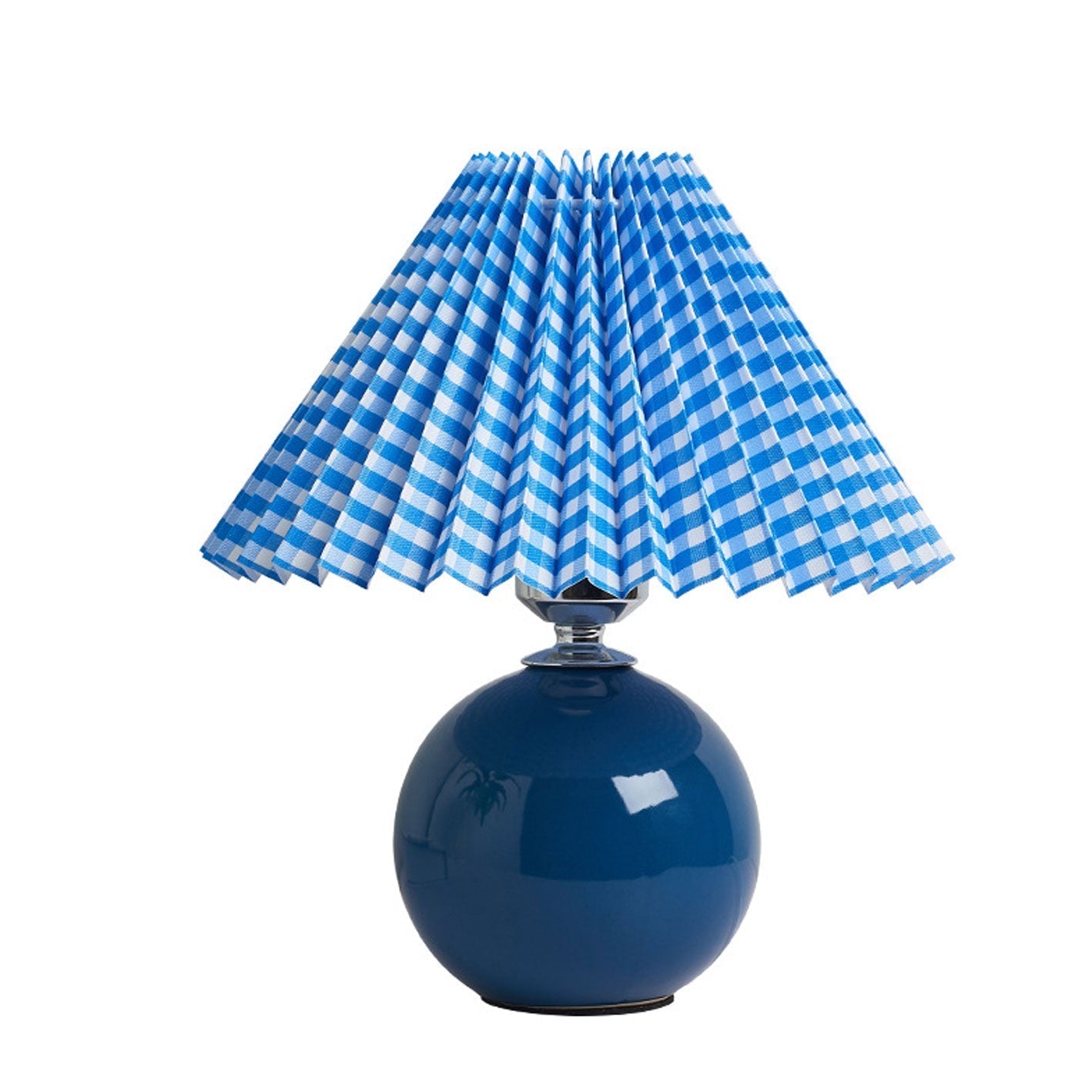 Ceramic Pleated Modern Table Lamp in Multiple Colors