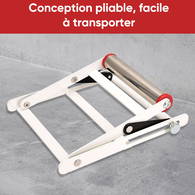 Adjustable Foldable Support Frame for Cutting Machine
