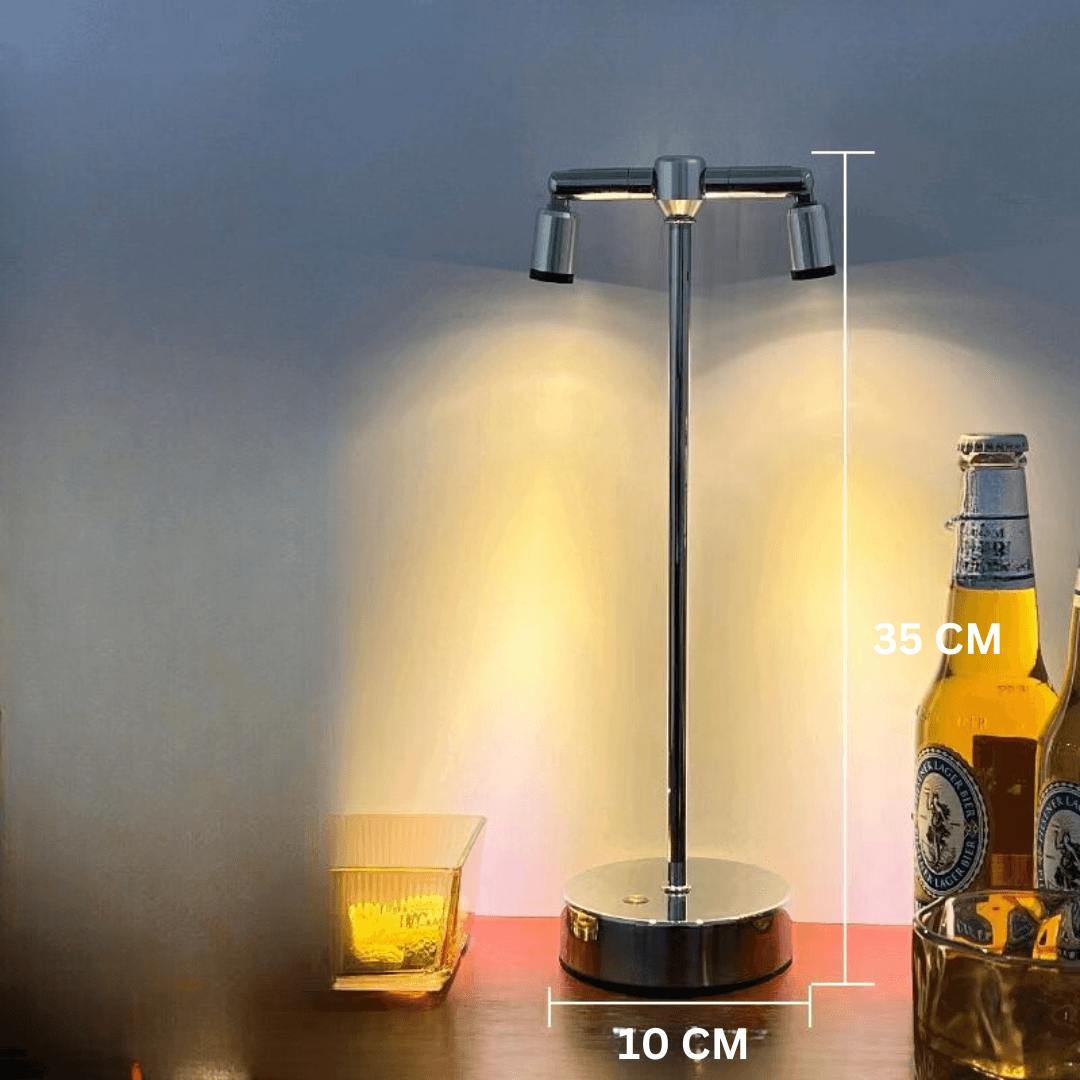 Vintage Touch-Controlled Rechargeable Table Lamp