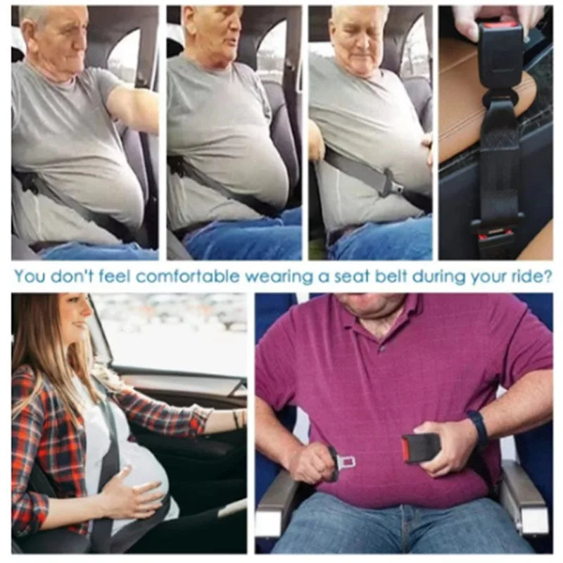 Adjustable Universal Seat Belt Extender for Car Safety and Comfort
