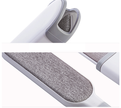 Eco-Friendly Pet Hair Removal Brush with Self-Cleaning Base