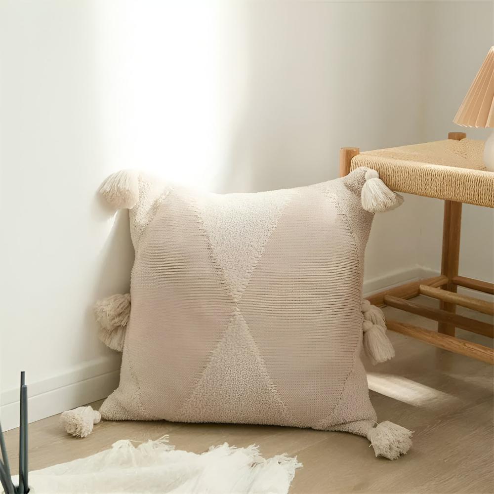 Tassel Touch Nordic Decorative Cushions