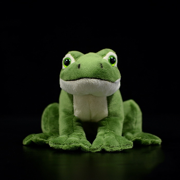 Soft Plush Green Tree Frog Toy for Kids