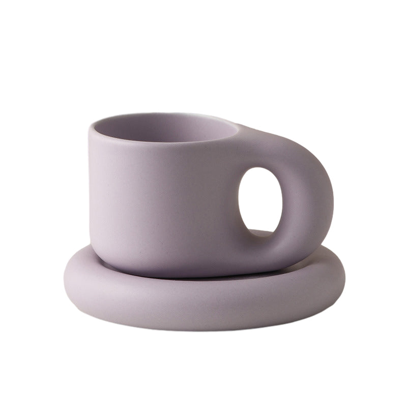 Ceramic Nordic Minimalist Thick Mug 10 oz