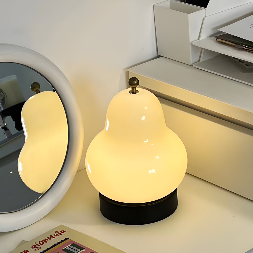 USB Dimmable LED Pear-Shaped Table Lamp