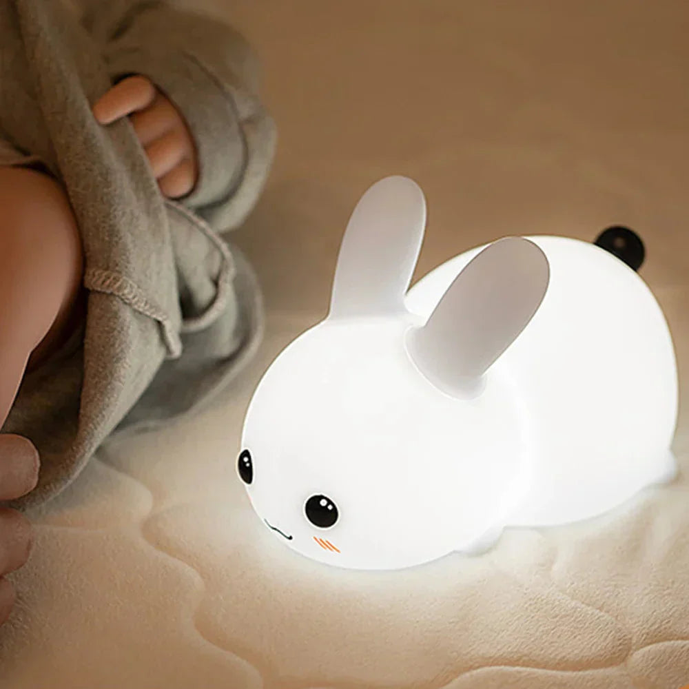 Bunny-Shaped LED Night Light for Kids