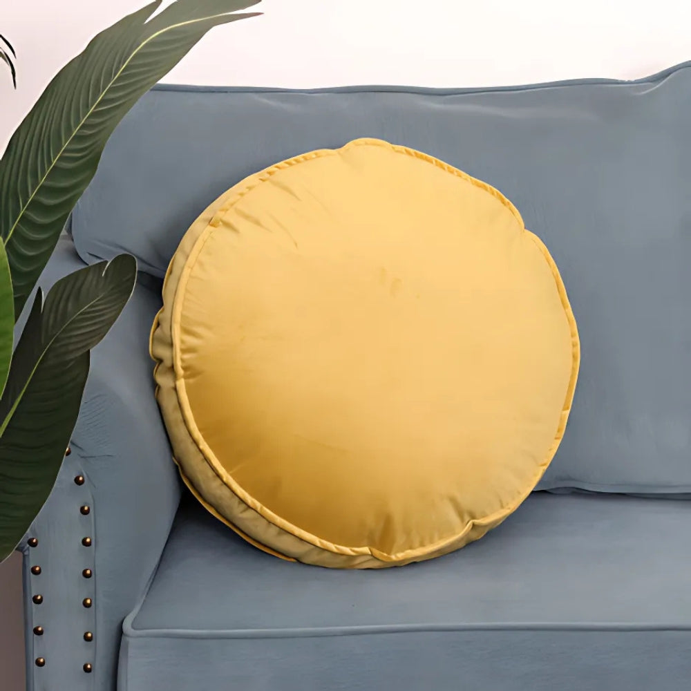 Luxe Velvet Round Cushion 18 Inch