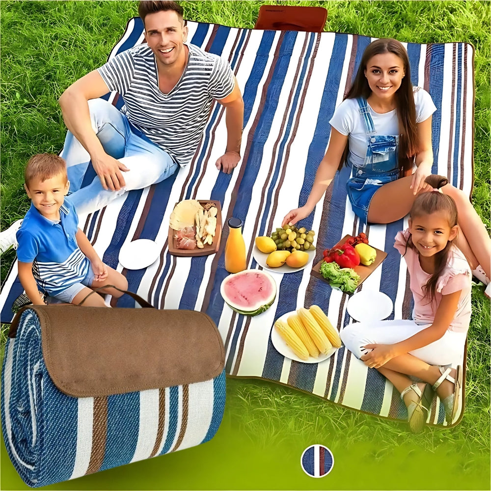 Extra-Large Waterproof Picnic Mat with Carry Handle