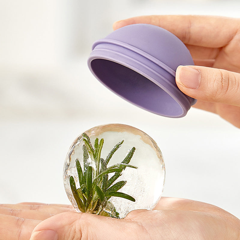 Silicone Ice Ball Maker for Slow-Melting 6-Inch Ice Balls