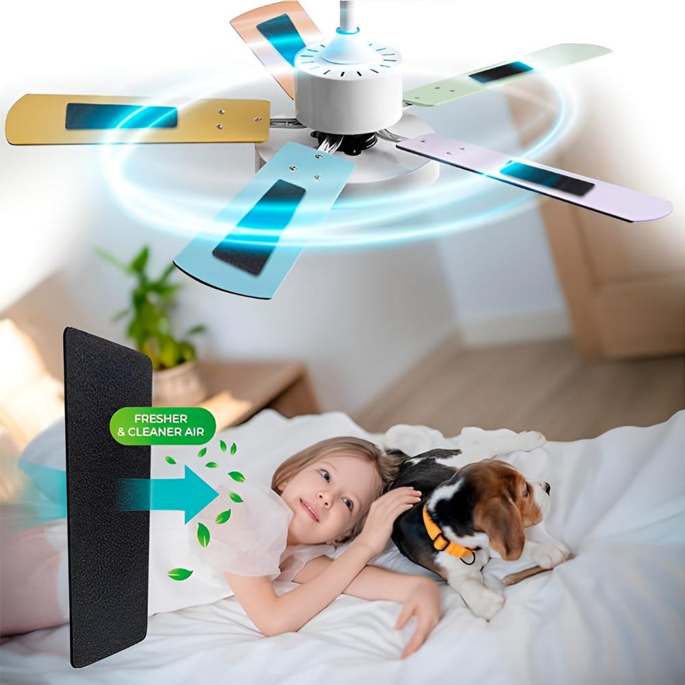 Ceiling Fan Air Purifier Pads for Allergies and Hay Fever