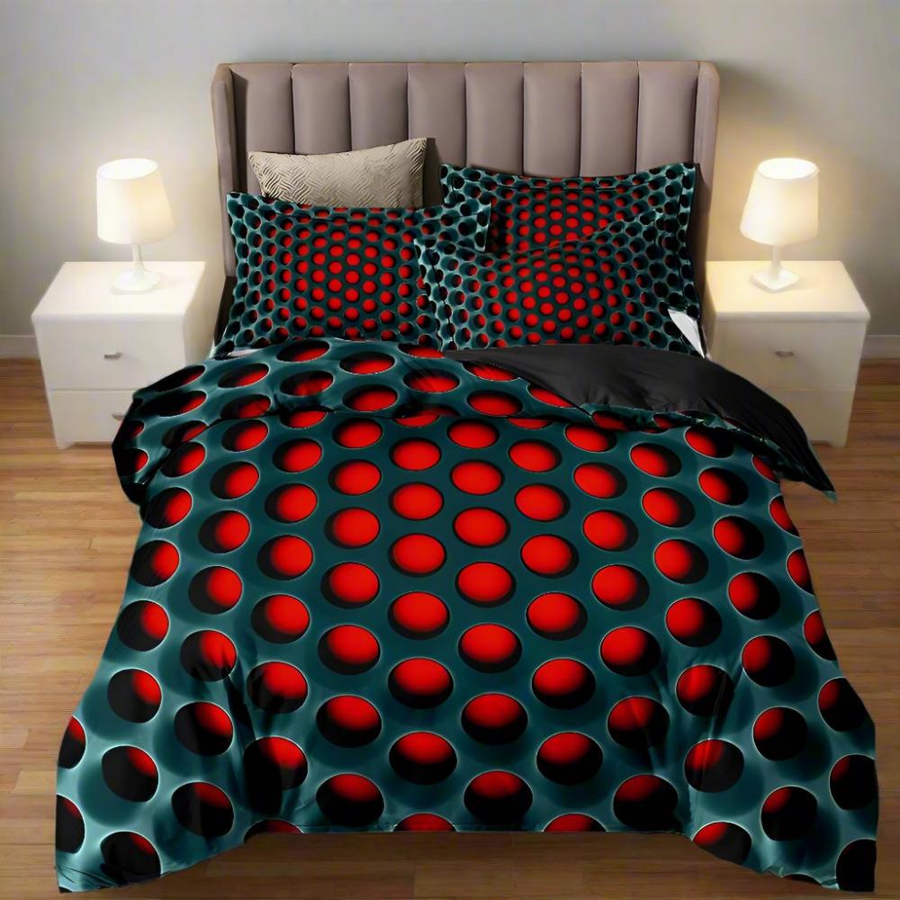 Cosmic Vortex 3D Duvet Cover Set with Pillowcases