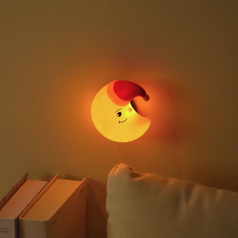 Rechargeable Night Light in Moon, Star, or Cloud Design