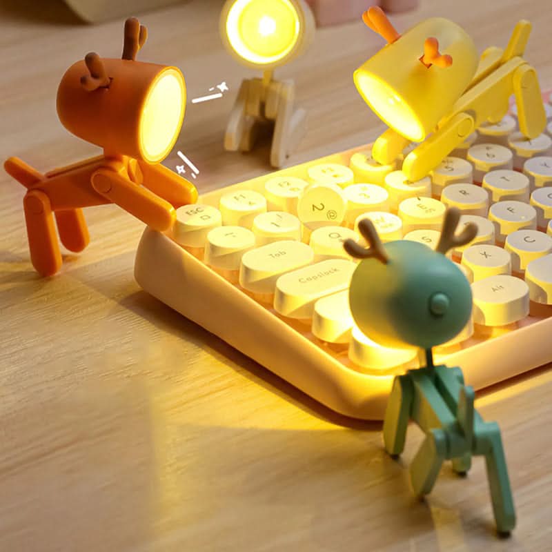 Mini LED Night Light with Cartoon Animal Design