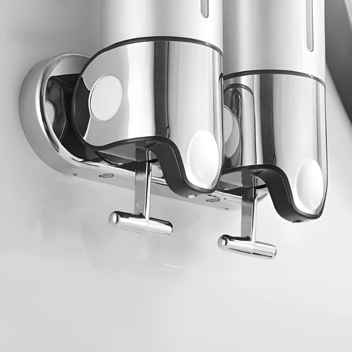 Wall-Mounted Marble Soap Dispenser for Bathroom