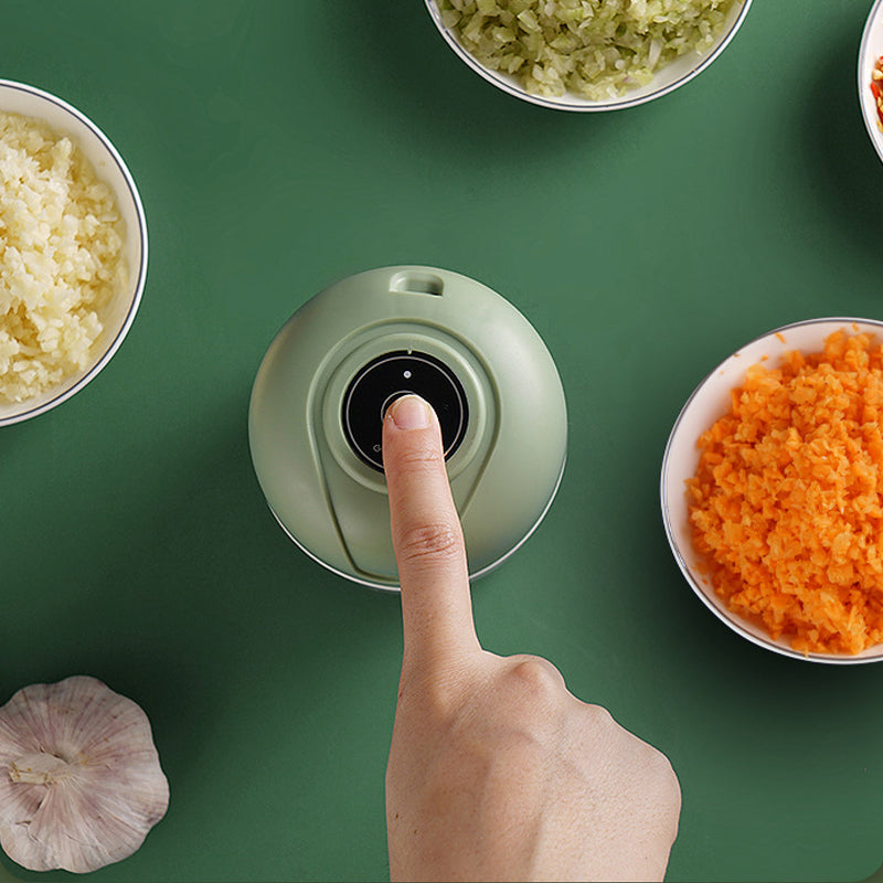 USB Rechargeable Electric Garlic Chopper and Mini Food Processor