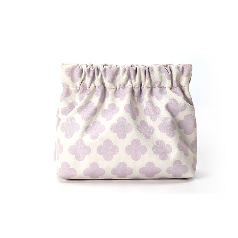 Mini Portable Knitted Fabric Wallet for Travel and Organization