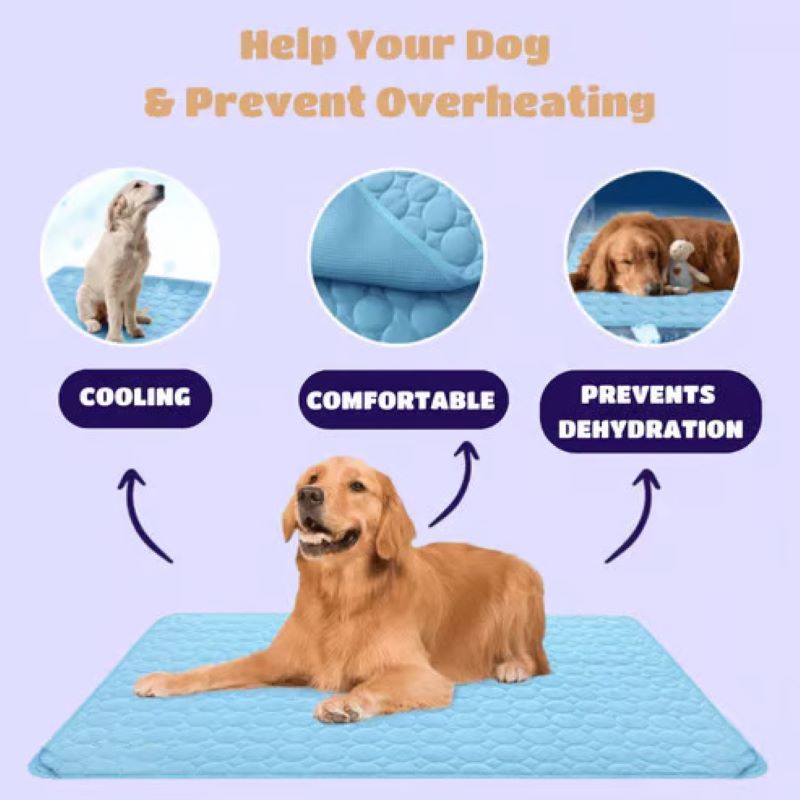 Cooling Mat for Dogs - Gel-Free Summer Pet Pad