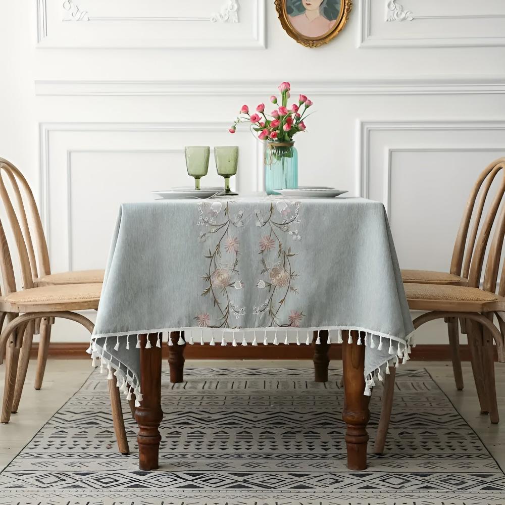 Scandinavian Style Rectangular Tablecloth