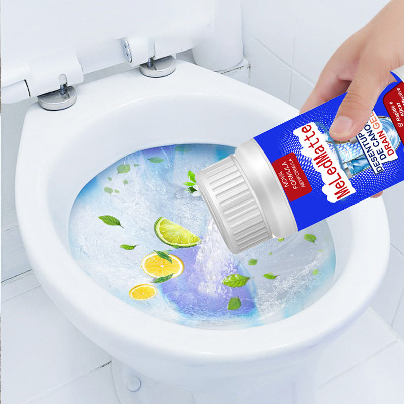 Toilet Clog Dissolver and Deodorizer for Pipes