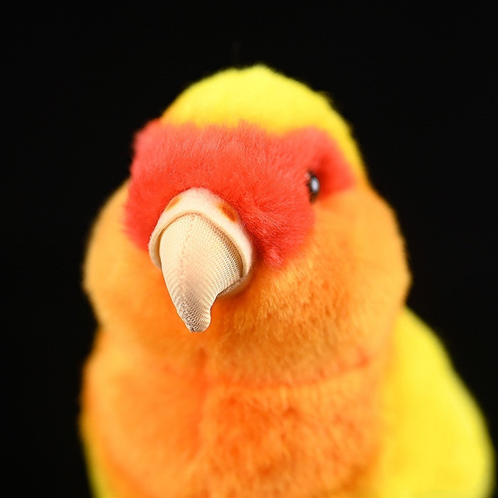 Yellow Lovebird Plush Stuffed Animal Toy