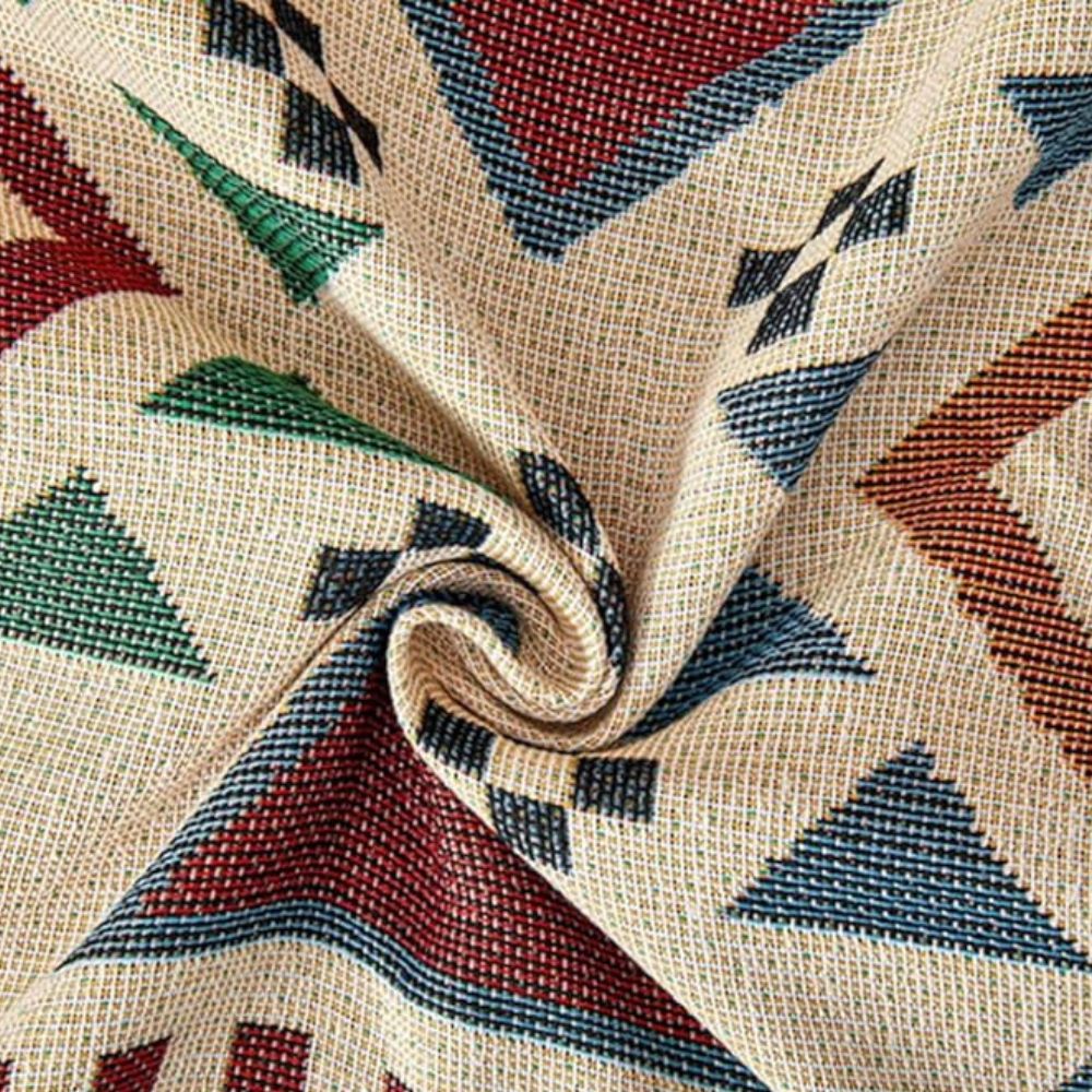 Premium Chenille Tribal Weave Sofa Cover