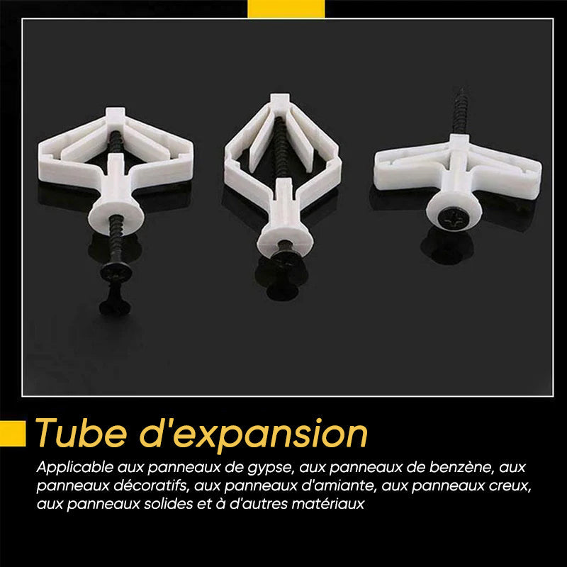 Plastic Aircraft Expansion Anchor Bolts with Anti-Twist Technology
