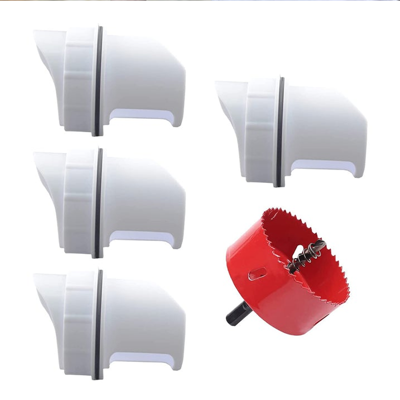 Adjustable Gravity-Feed Chicken Feeder for Dry Food