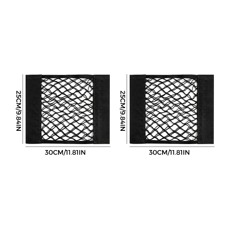 Stretchable Mesh Storage Bag with Adhesive Tape