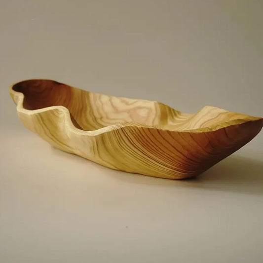 Rustic Mini Arc Wooden Serving Tray