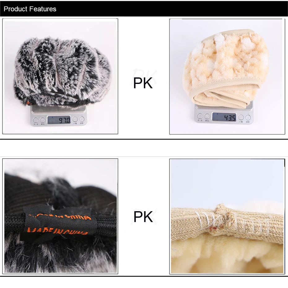 Plush Winter Steering Wheel Cover for Cars