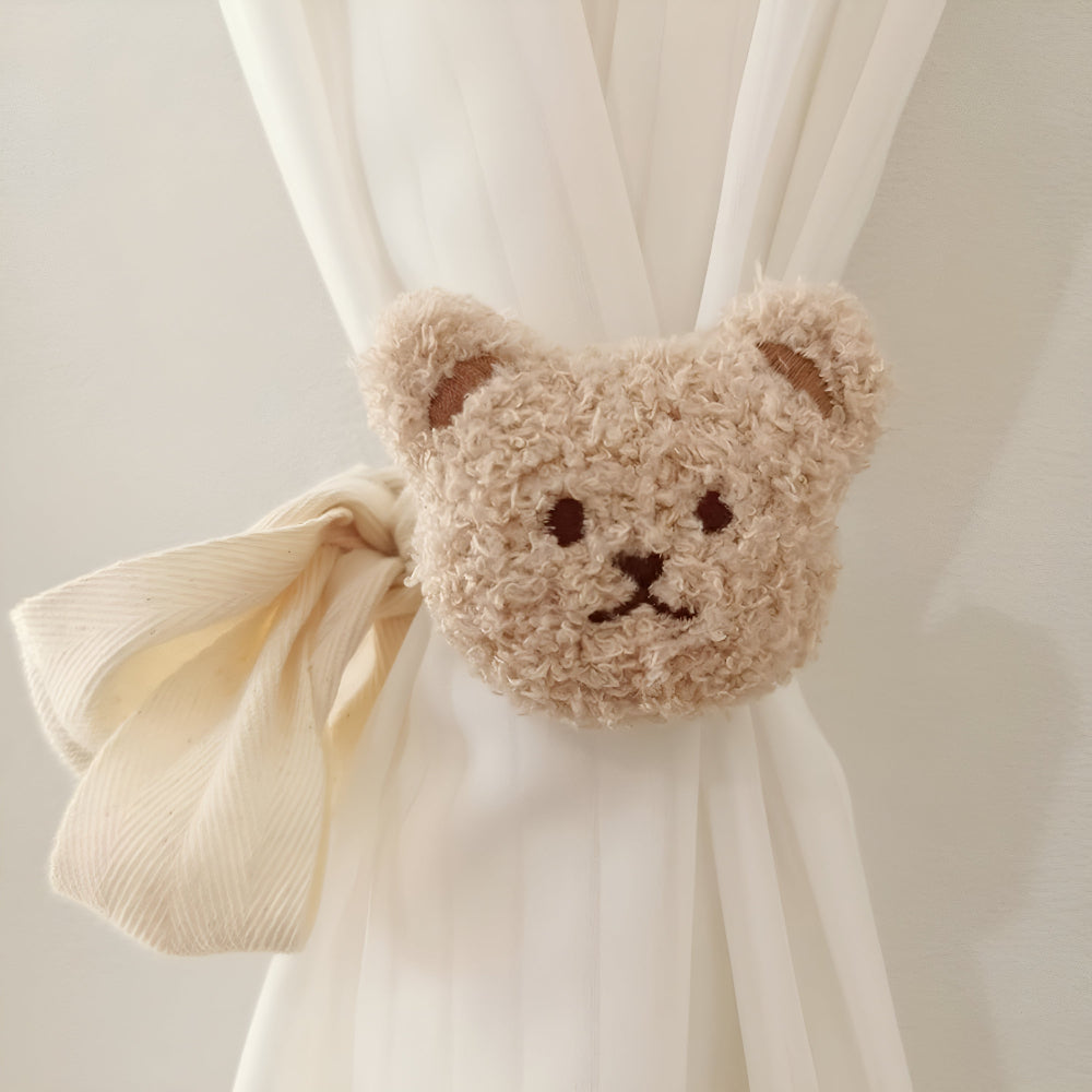 Teddy Bear Plush Curtain Strap