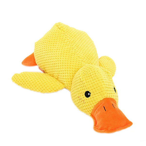 Calming Durable Duck Dog Toy for Mental Stimulation and Anxiety Relief