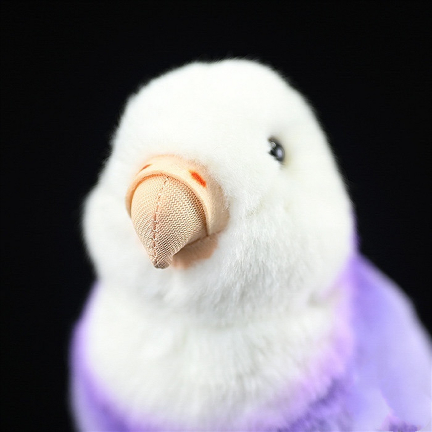 Purple Lovebird Plush Stuffed Animal Toy