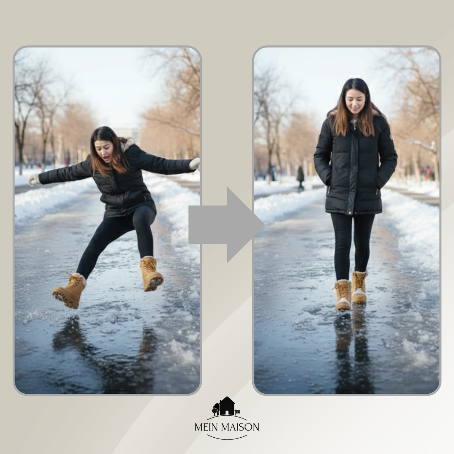 Anti-Slip Ice Grips Shoe Crampons for Winter Traction