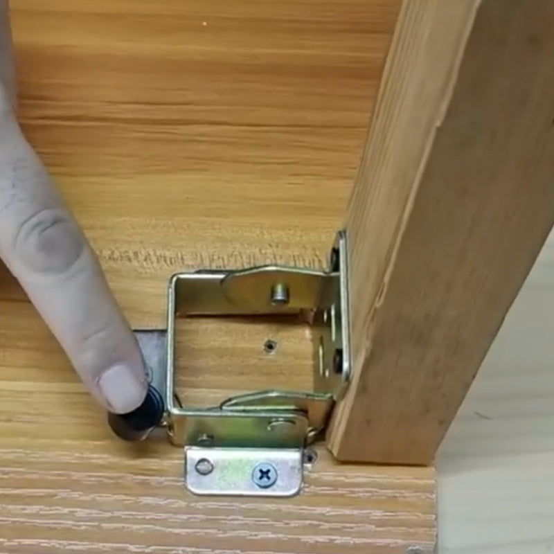Foldable Metal Hinges with Antique Gold Finish