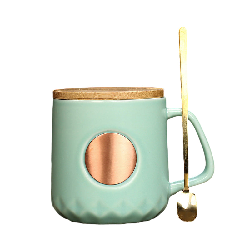 Ceramic Bronze Starbucks Coffee Mug 401-500ml