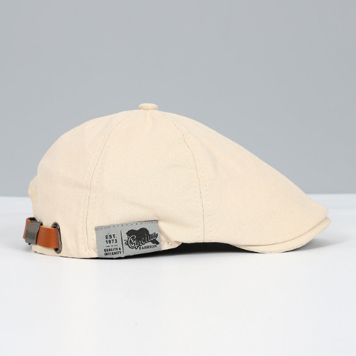 Men's Adjustable Classic Beret Hat for Casual and Formal Wear