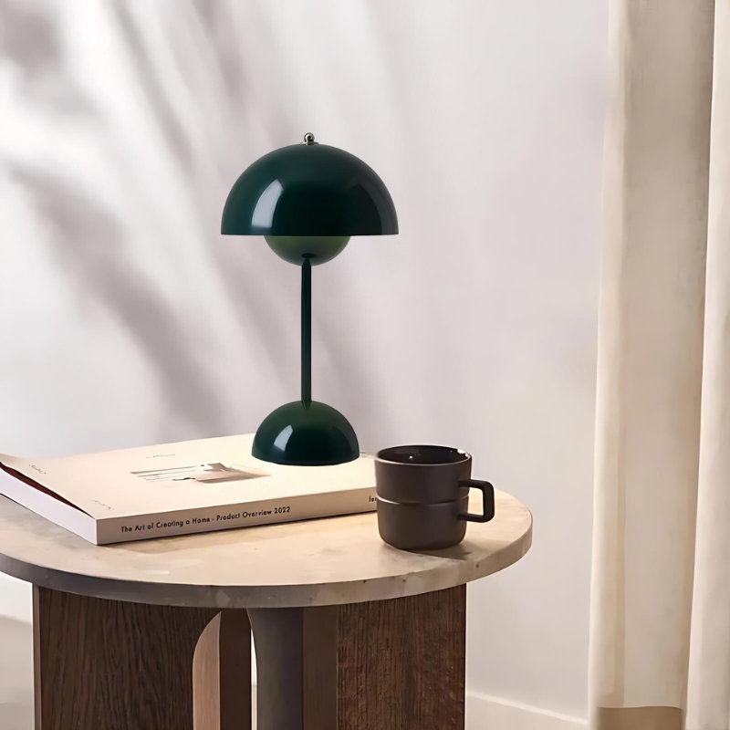 Touch-Control Mushroom Table Lamp - Wireless Modern LED Light