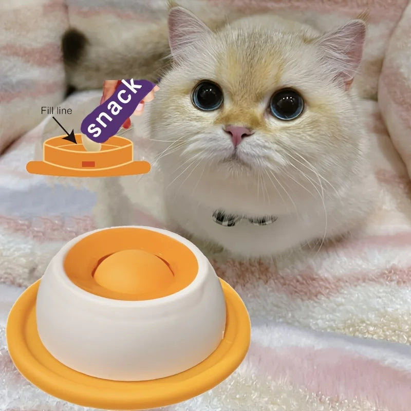 Slow Feeder Lick Mat for Dogs and Cats with Non-Slip Base