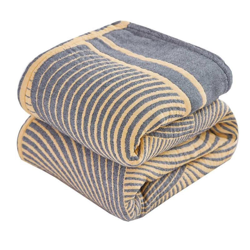 Reversible 4-Layer Muslin Cotton Blanket