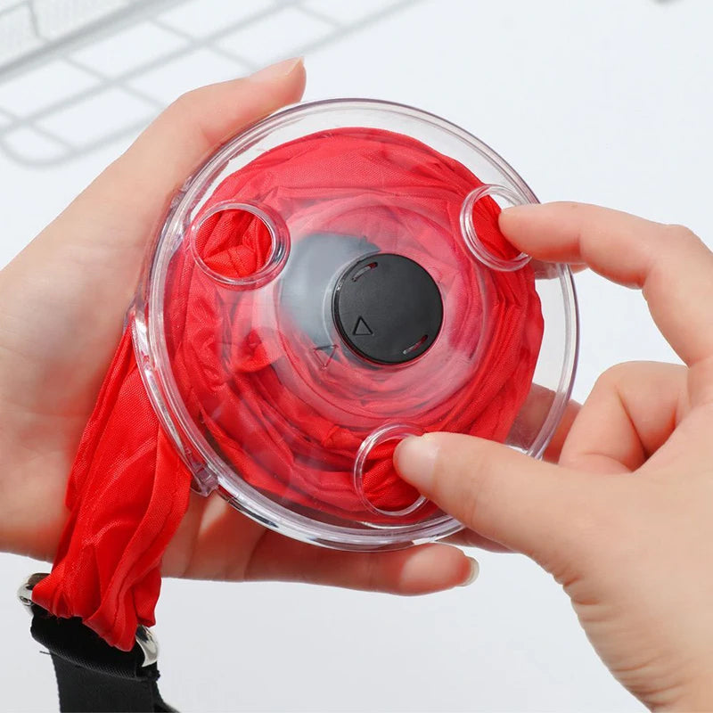 Foldable Portable Nylon Disc Bag with 5L Capacity