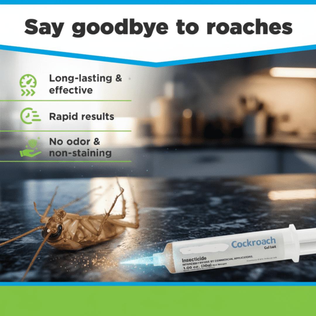 Cockroach Gel Bait for Indoor and Outdoor Pest Control 30g